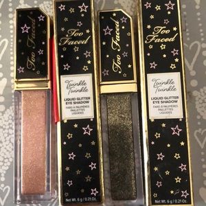 Too faced liquid eyeshadows